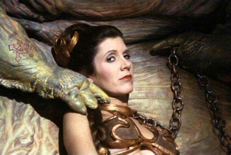 princess leia gold bikini return of the jedi|More.